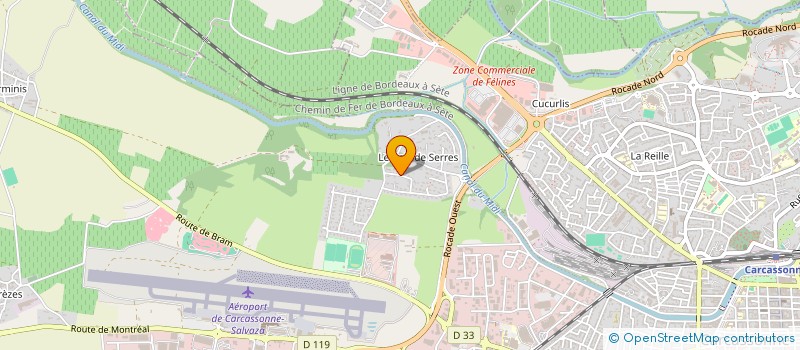 localisation de l'entreprise SC FLOMAR à CARCASSONNE