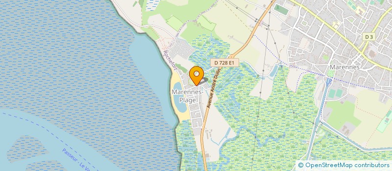 localisation de l'entreprise SC FLORENCE  MARENNES-HIERS-BROUAGE