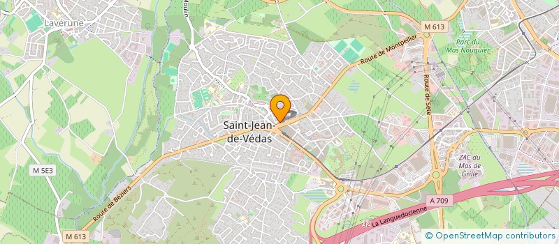 localisation de l'entreprise SC FONCIERE DU SOLEIL  SAINT-JEAN-DE-VEDAS