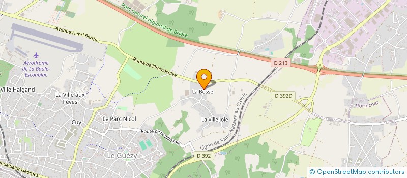 localisation de l'entreprise SC FORMATION à LA BAULE-ESCOUBLAC