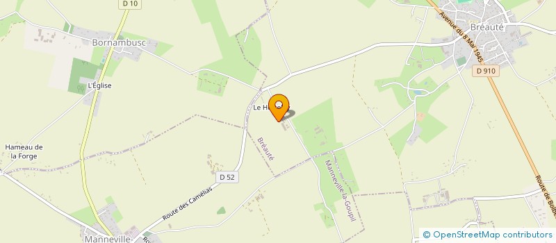 localisation de l'entreprise SC FOUBERT  BREAUTE