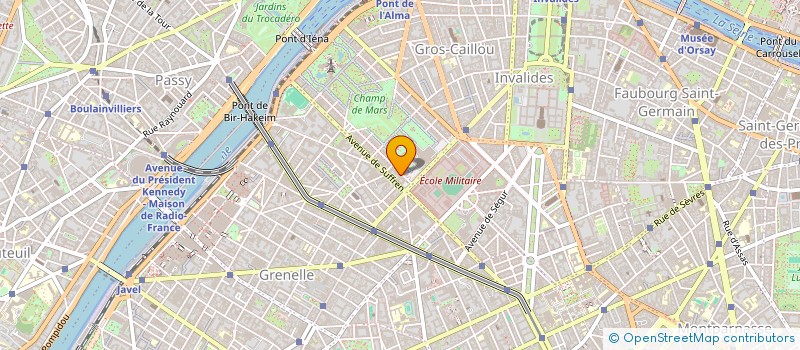 localisation de l'entreprise SC FRANCOIS CHABOUD à PARIS