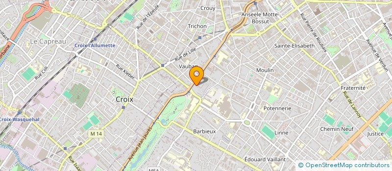 localisation de l'entreprise SC FRANEL  ROUBAIX