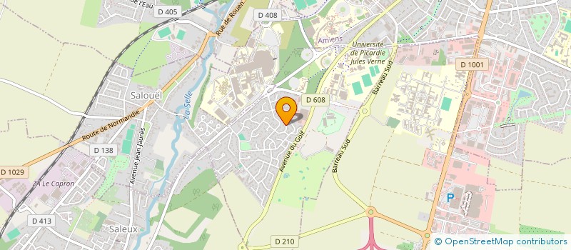 localisation de l'entreprise SC FRANY  SALOUEL