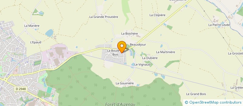 localisation de l'entreprise SC FRASTE CLL à AIZENAY