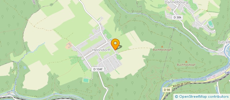 localisation de l'entreprise SC FREBEN  LUTZELBOURG