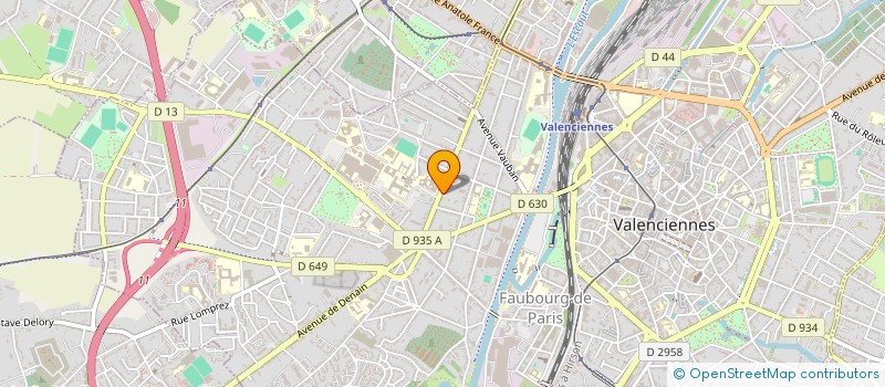 localisation de l'entreprise SC FREESTYLE  VALENCIENNES