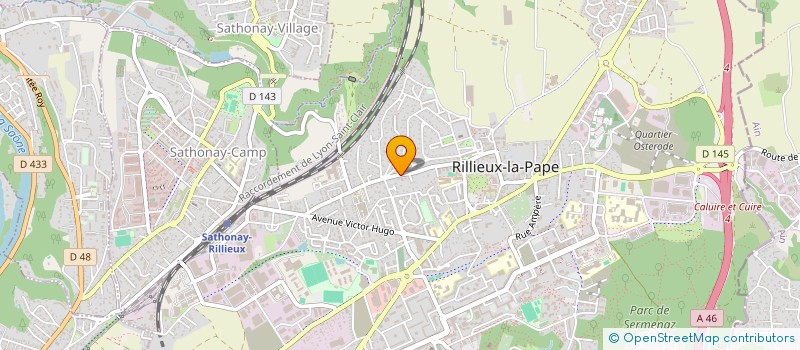 localisation de l'entreprise SC FREIGHT à RILLIEUX-LA-PAPE
