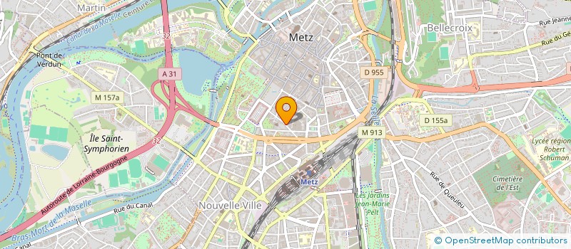 localisation de l'entreprise SC FREJEAN  METZ