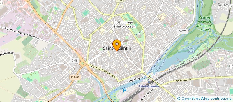 localisation de l'entreprise SC FRENICK à SAINT-QUENTIN