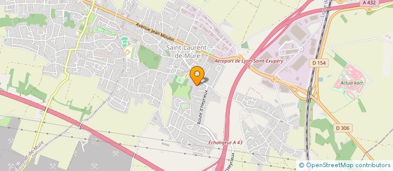 localisation de l'entreprise SC FROST  SAINT-LAURENT-DE-MURE