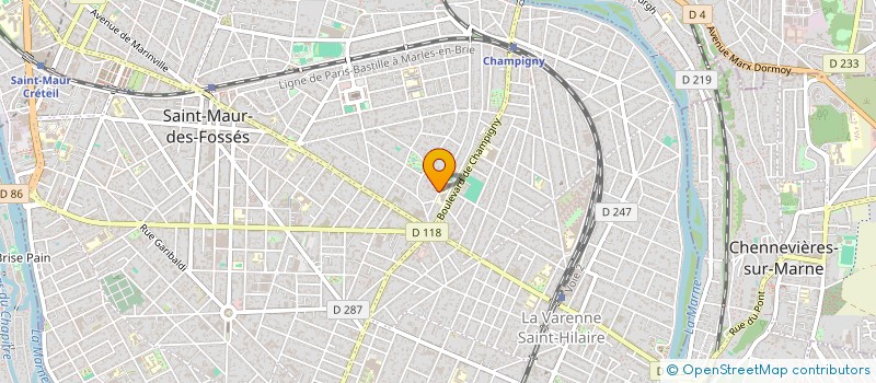 localisation de l'entreprise SC FTB ASSOCIATES à SAINT-MAUR-DES-FOSSES