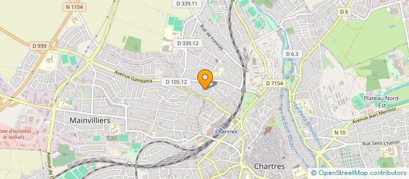 localisation de l'entreprise SC FX à CHARTRES