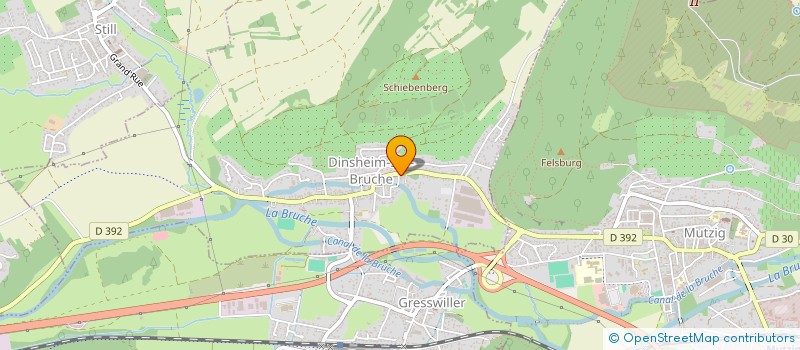 localisation de l'entreprise SC G2L  DINSHEIM-SUR-BRUCHE