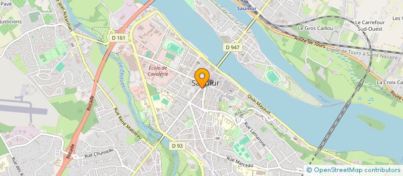 localisation de l'entreprise SC GABARIT à SAUMUR
