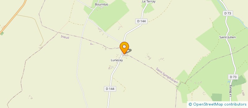 localisation de l'entreprise SC GABELL  SAINT-SYMPHORIEN