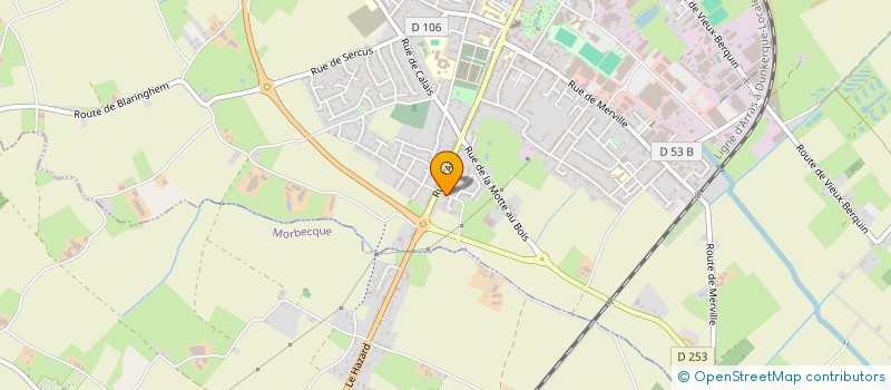localisation de l'entreprise SC GADIMMO  HAZEBROUCK