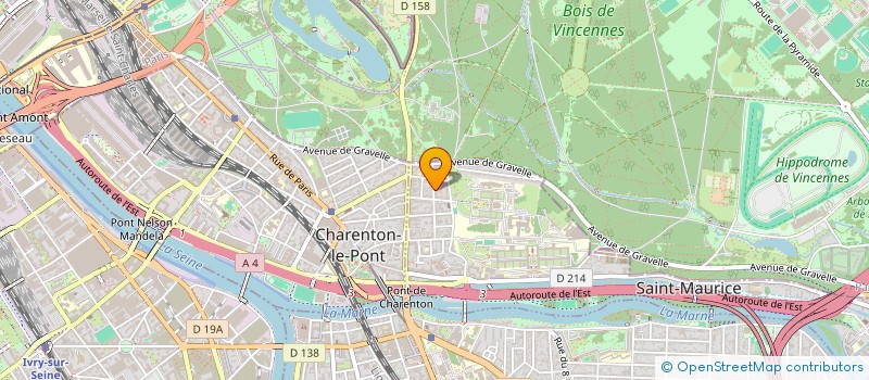 localisation de l'entreprise SC GAILHAC GUERIN à SAINT-MAURICE