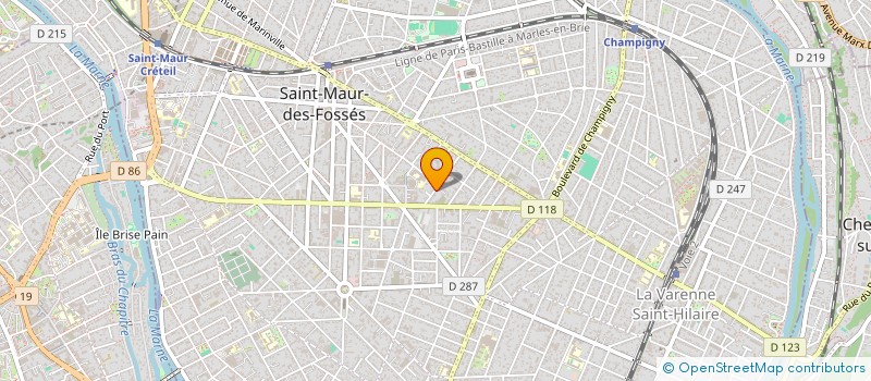 localisation de l'entreprise SC GALIAU DE CONTI à SAINT-MAUR-DES-FOSSES