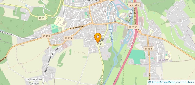 localisation de l'entreprise SC GALLIER-BONNEIN à LOUVIERS