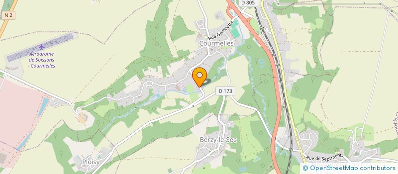 localisation de l'entreprise SC GAMBETTA  COURMELLES