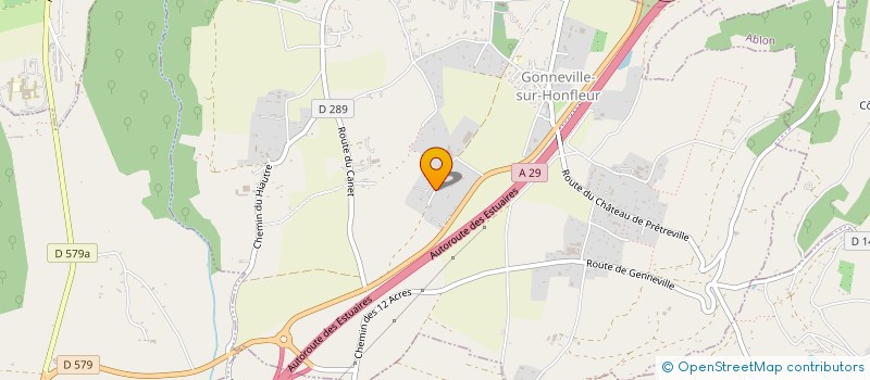 localisation de l'entreprise SC GAPC  GONNEVILLE-SUR-HONFLEUR