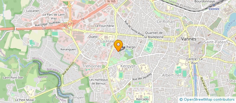 localisation de l'entreprise SC GARBI à VANNES