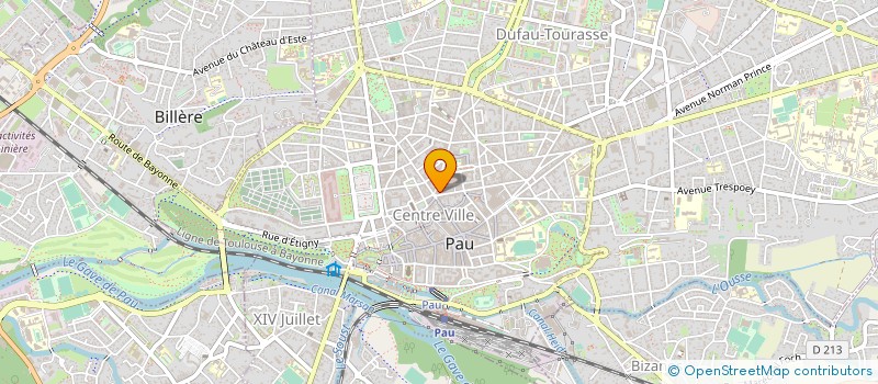 localisation de l'entreprise SC GARNIER à PAU
