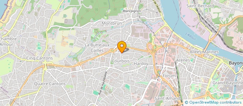 localisation de l'entreprise SC GATUAK  ANGLET