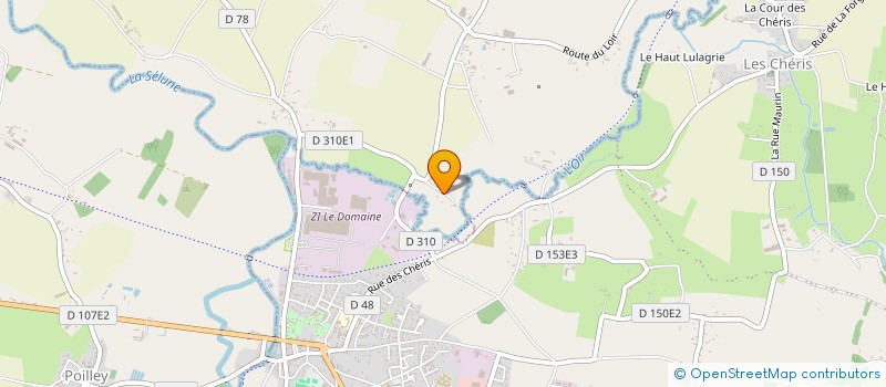 localisation de l'entreprise SC GAUTIER  SAINT-QUENTIN-SUR-LE-HOMME