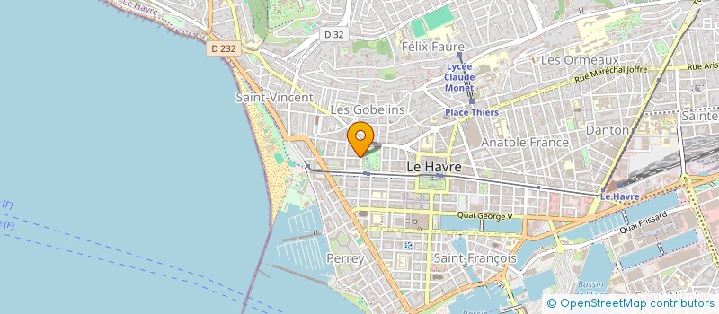 localisation de l'entreprise SC GC à LE HAVRE