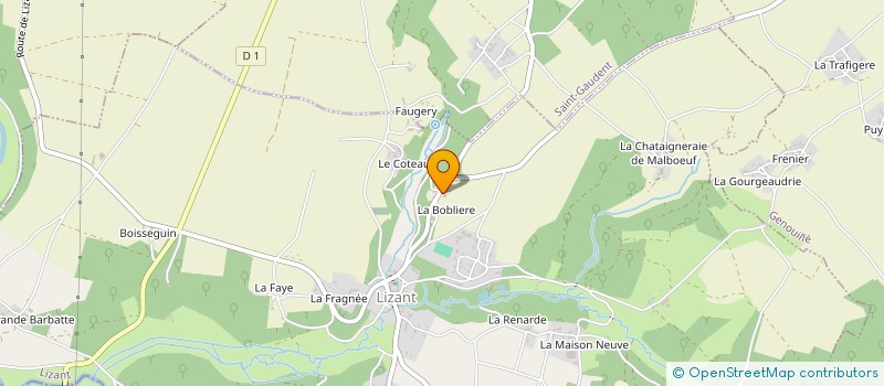 localisation de l'entreprise SC GC  ROCHES-PREMARIE-ANDILLE