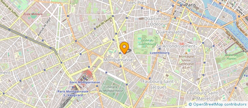 localisation de l'entreprise SC GEFA  PARIS