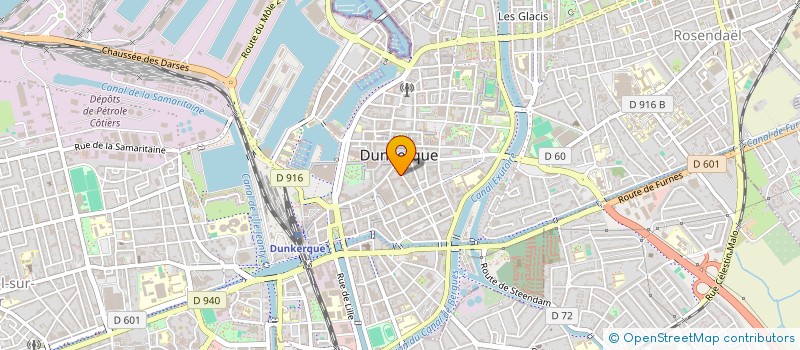 localisation de l'entreprise SC GEMINGA à DUNKERQUE