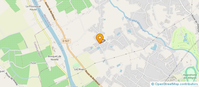 localisation de l'entreprise SC GESST  MONTAUBAN