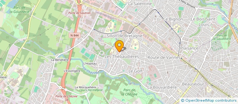 localisation de l'entreprise SC GESTION CONSEIL à SAINT-HERBLAIN