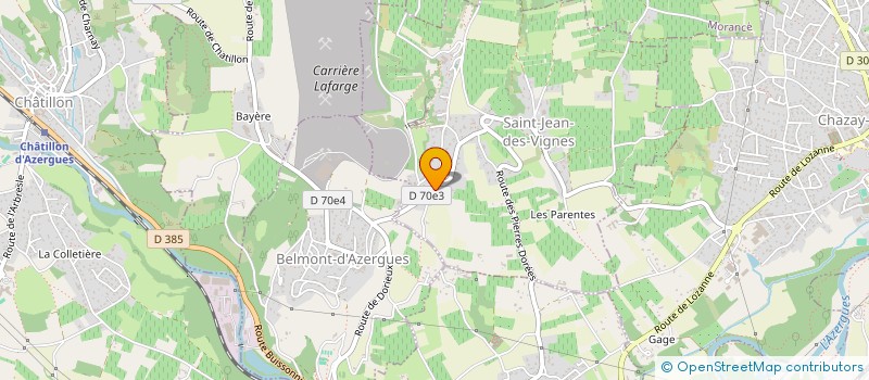 localisation de l'entreprise SC GFL  SAINT-JEAN-DES-VIGNES