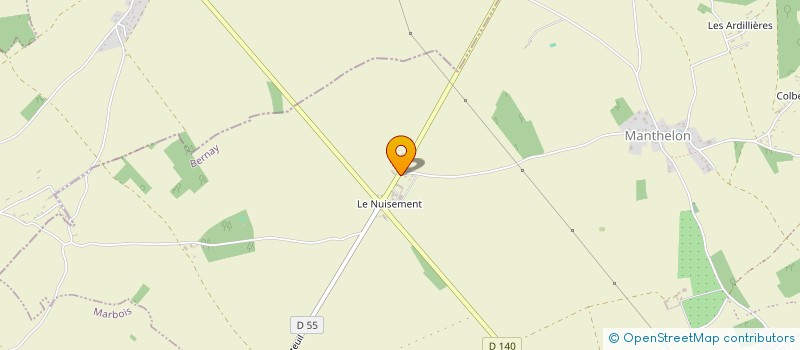 localisation de l'entreprise SC GGFL  MESNILS-SUR-ITON