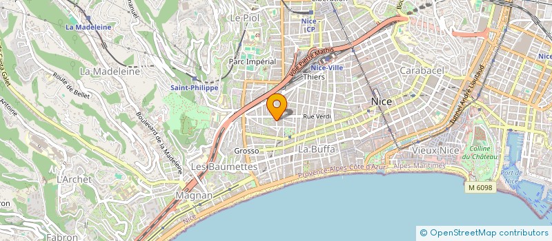 localisation de l'entreprise SC GIANNONI LEVY VALENSI BILLO à NICE