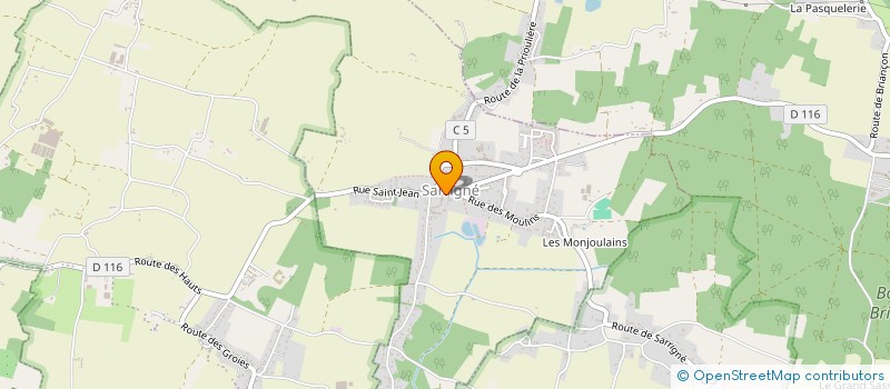 localisation de l'entreprise SC GILLARD-PORTIER  SARRIGNE