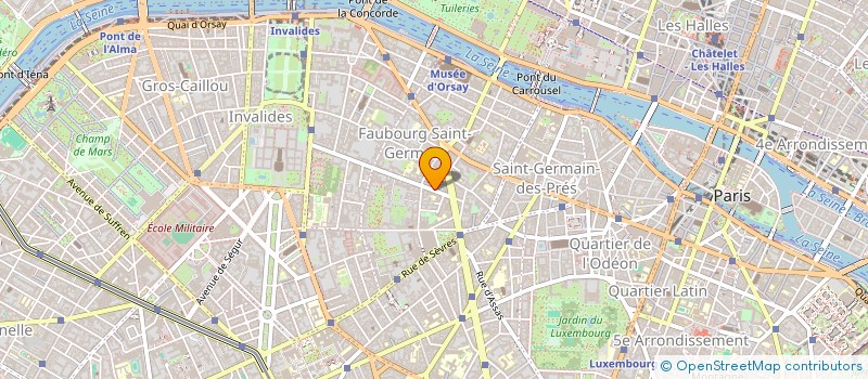 localisation de l'entreprise SC GINKGO - FINANCE  PARIS