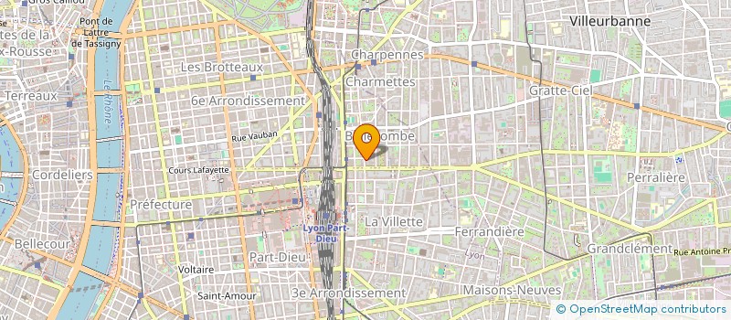 localisation de l'entreprise SC GIVORD VOEGELIN  LYON