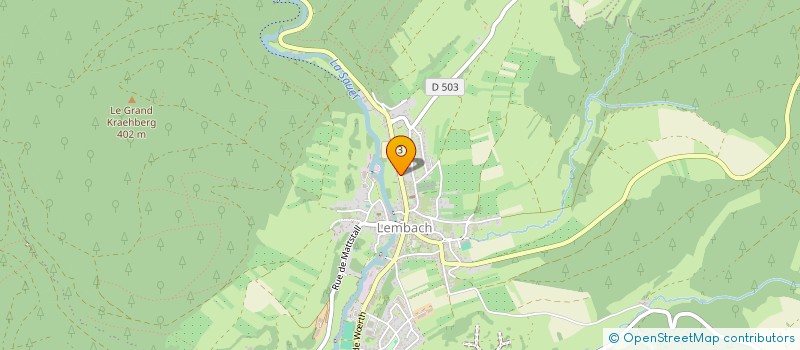 localisation de l'entreprise SC GL  LEMBACH