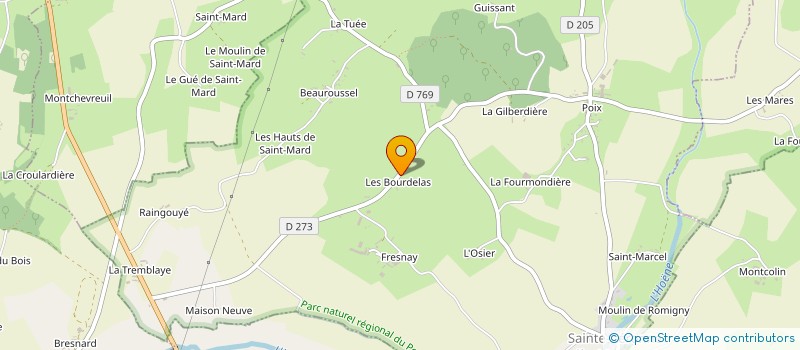 localisation de l'entreprise SC GOLD DIGGER à SAINTE-CERONNE-LES-MORTAGNE