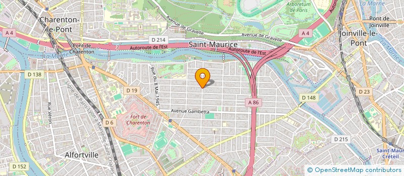 localisation de l'entreprise SC GOUIN XELL à MAISONS-ALFORT