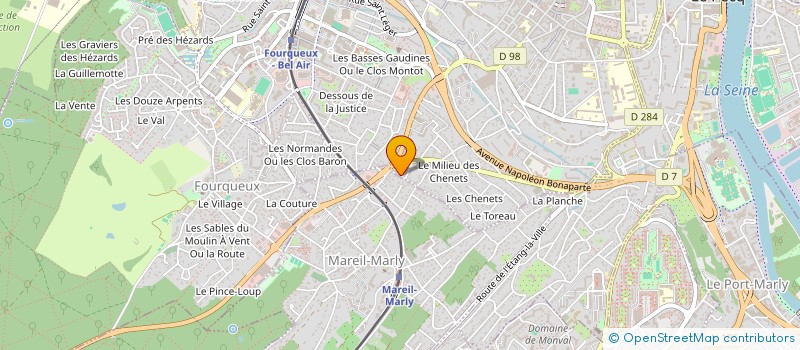 localisation de l'entreprise SC GOUTTRILLOT  SAINT-GERMAIN-EN-LAYE