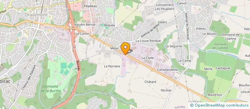 localisation de l'entreprise SC GRAND CHEMIN 2017  TRESSES