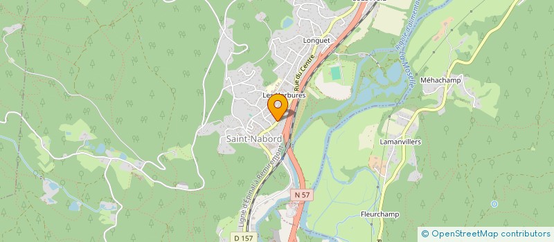 localisation de l'entreprise SC GREGENOTTE  SAINT-NABORD