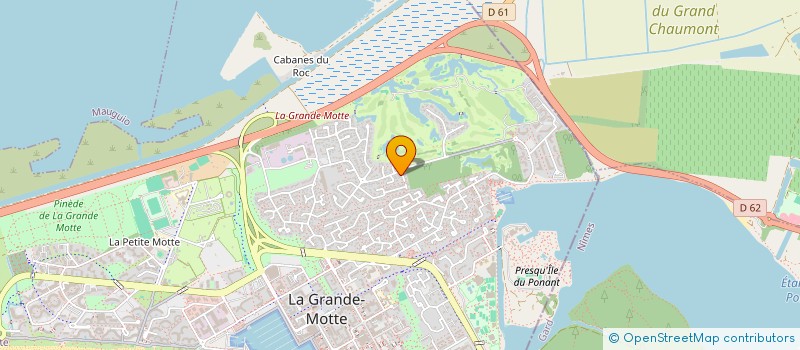 localisation de l'entreprise SC GREPHAN  LA GRANDE-MOTTE