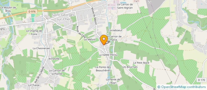 localisation de l'entreprise SC GROUBATCH VAGG  SAINT-GEORGES-SUR-CHER